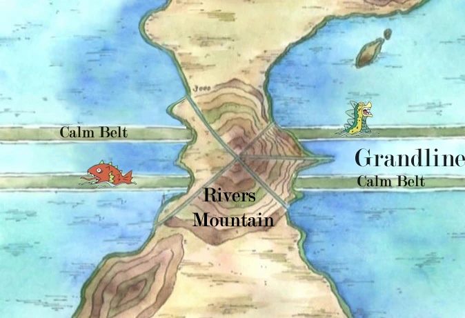 Los Cuatro Mares y el Grand Line: navegar lo imposible