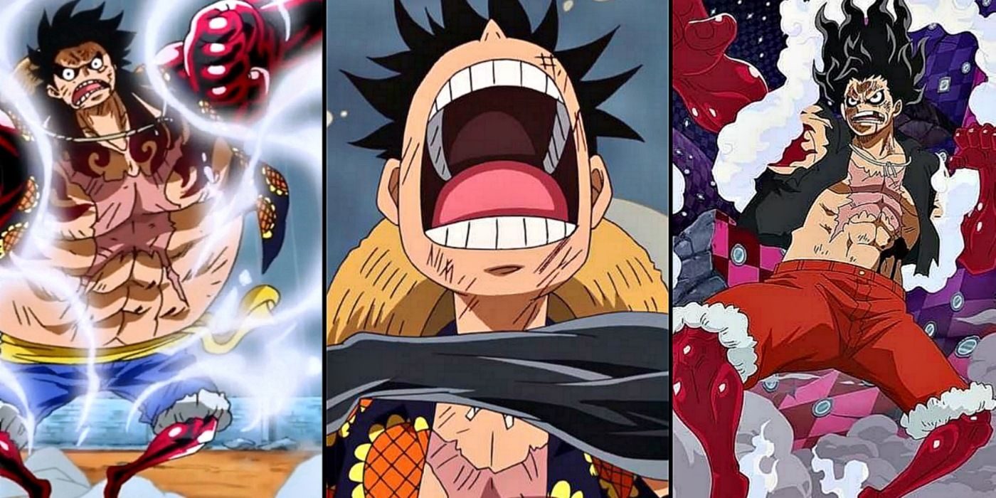 Los Gears de Luffy, del Gear Second al Gear Fifth