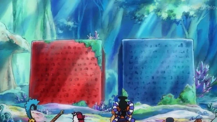 Los Poneglyph y el camino hacia Laugh Tale