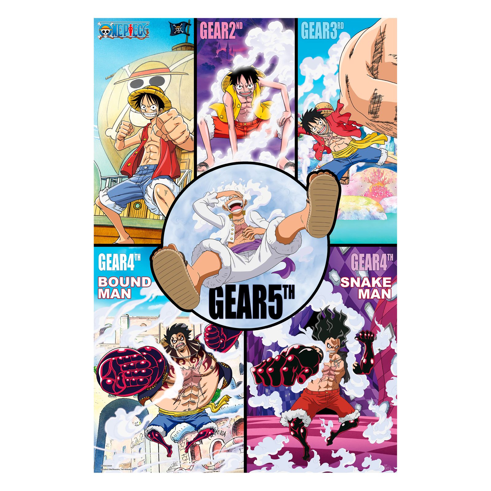 Gears de Luffy